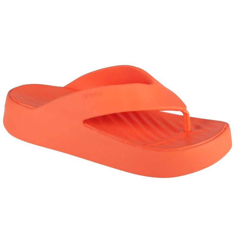 Žabky Crocs Gataway Platform Flip W 209410-84F oranžový