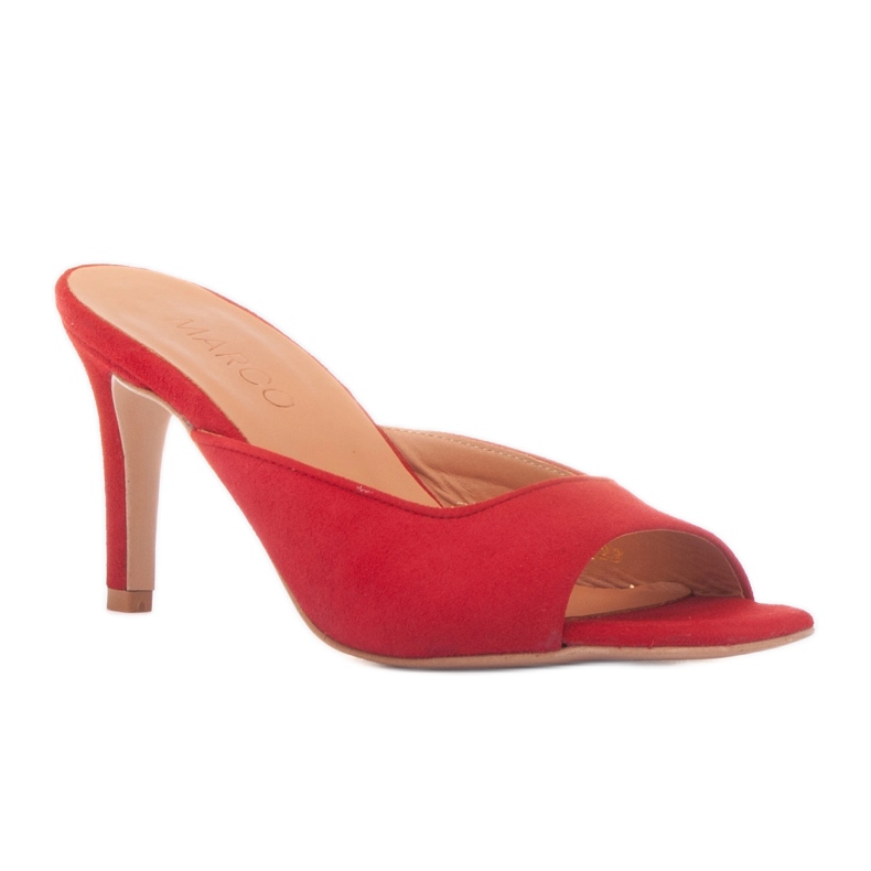 Marco Shoes Žabky Palermo červené