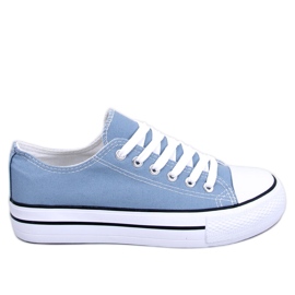 Klasické dámské tenisky Fargis L.BLUE modrý Klasické dámské tenisky Fargis L.BLUE modrý