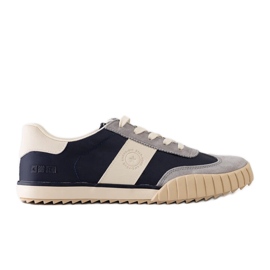 Tmavě modré tenisky Big Star NN174516 modrý Tmavě modré tenisky Big Star NN174516 modrý