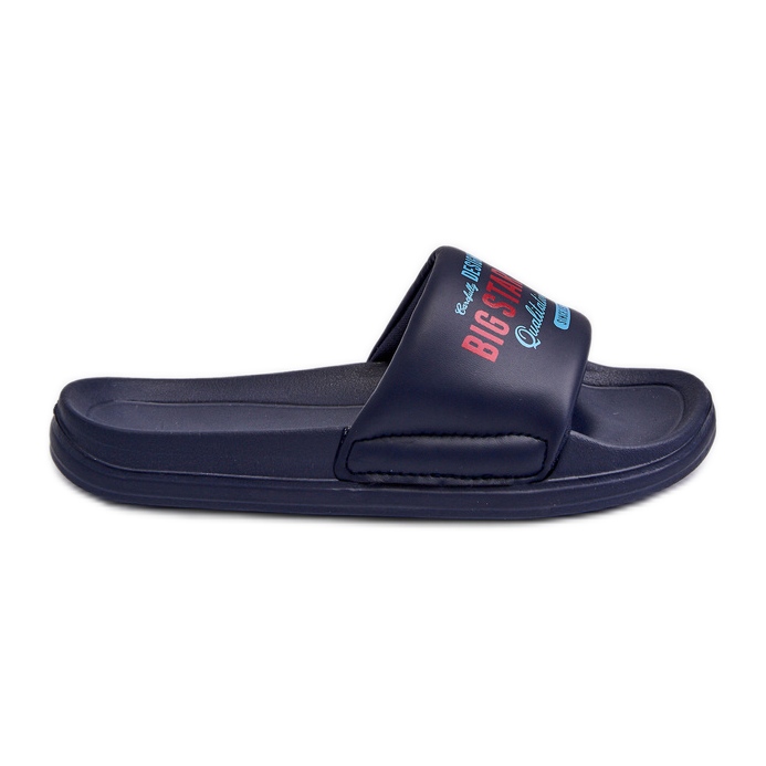 Dětské pěnové pantofle Big Star NN374516 Navy Blue modrý