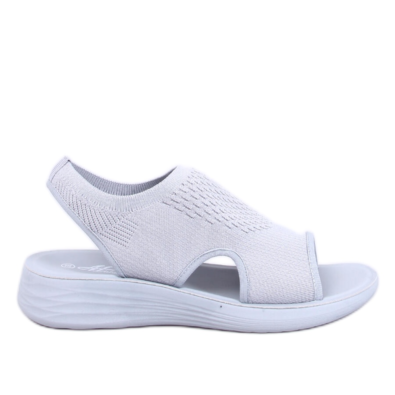 Měkké prolamované sandály Aldos Grey šedá