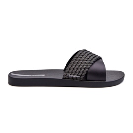 Dámské ploché žabky 83244 Ipanema Street Ii Fem Black černý