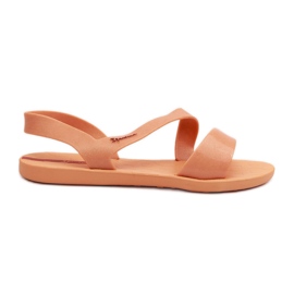 Dámské sandály s třpytkami 82429 Ipanema Vibe Sandal Fem Orange oranžový