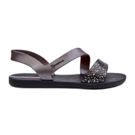 Dámské sandály 82429 Ipanema Vibe Sandal Fem Black and Silver černá Dámské sandály 82429 Ipanema Vibe Sandal Fem Black and Silver černá