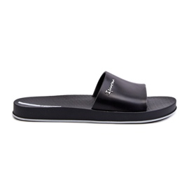 Pánské gumové žabky 82832 Ipanema Slide Unisex Black černá Pánské gumové žabky 82832 Ipanema Slide Unisex Black černá