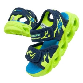 Sandály Skechers 400102N/NVLM modrý Sandály Skechers 400102N/NVLM modrý