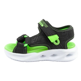 Sandály Skechers 401673L/BKLM černý