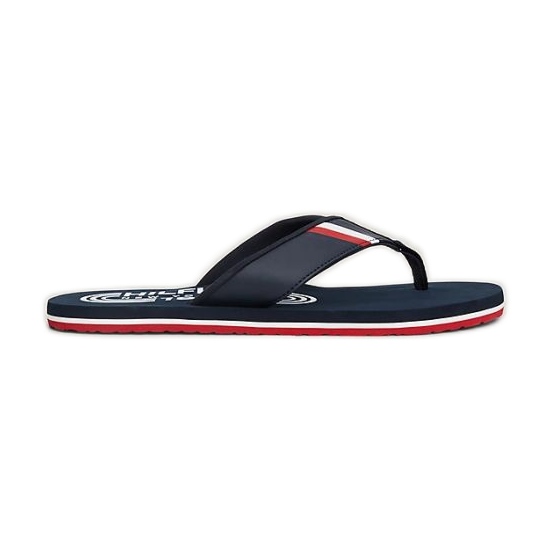Tommy Hilfiger Rwb polstrované plážové sandály M FM0FM05137DW5 žabky modrý Tommy Hilfiger Rwb polstrované plážové sandály M FM0FM05137DW5 žabky modrý