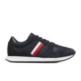 Boty Tommy Hilfiger Lo Runner Mix M FM0FM04958BDS černý