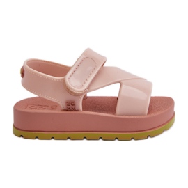 Dětské sandály na suchý zip Scented ZAXY LL385002 Světle růžové růžový Dětské sandály na suchý zip Scented ZAXY LL385002 Světle růžové růžový