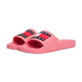 Žabky Tommy Hilfiger Flag Pool Slide Ess EN0EN02115TIC růžový