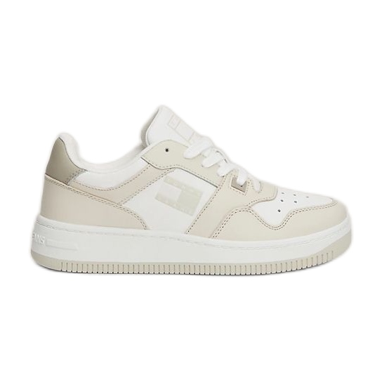 Boty Tommy Hilfiger Retro Basket Tonal Logo EN0EN02483ACG béžový