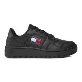 Boty Tommy Hilfiger Retro Basket Ess EN0EN02505BDS černý