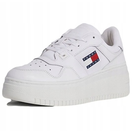 Boty Tommy Hilfiger Retro Basket Flatform Ess EN0EN02506YBS bílý