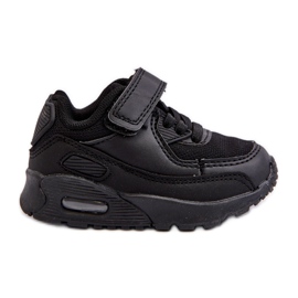 Dětské tenisky na suchý zip Black Krissandra černá Dětské tenisky na suchý zip Black Krissandra černá