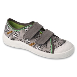 BEFADO DĚTSKÉ SNEAKERS NÁKLADY 772Y009 Šedé vzory šedá