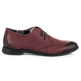Vinceza Vázané brogues červené Vinceza Vázané brogues červené