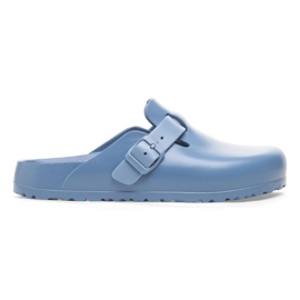 Žabky Birkenstock Boston Eva W 1027259 modrý