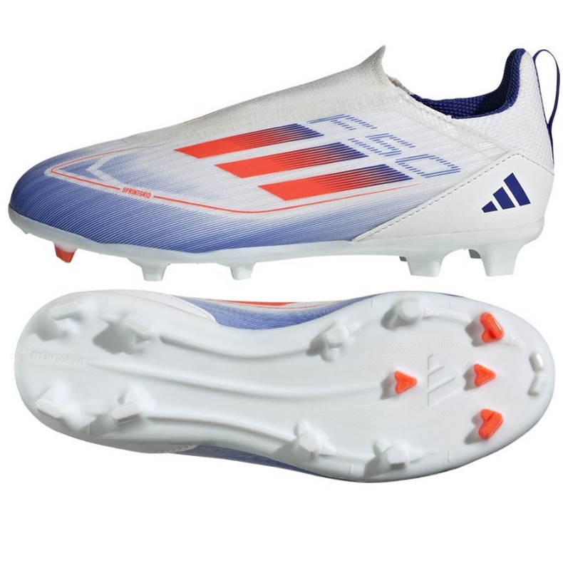 Kopačky Adidas F50 League Ll FG/MG IF1362 bílý