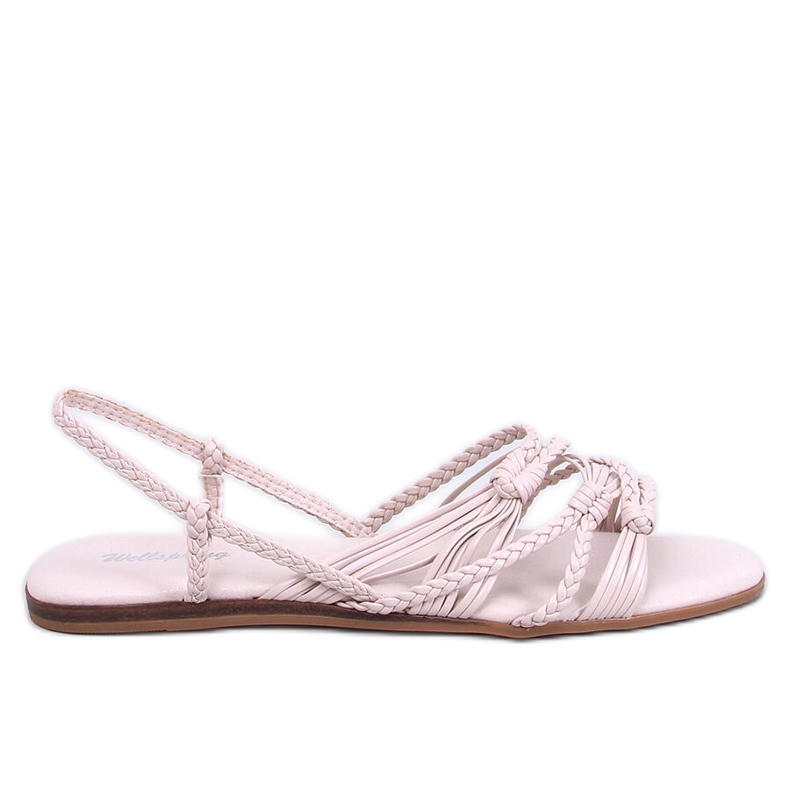 Limbe Beige sandály ve stylu boho béžový Limbe Beige sandály ve stylu boho béžový