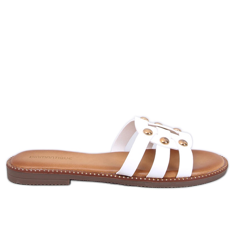 Dámské žabky Losilla White bílý Dámské žabky Losilla White bílý