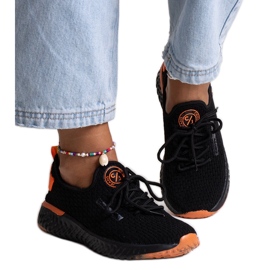 Černé látkové dámské tenisky Cross Jeans černá