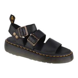 Dr. Martens Sandály Dr Martens Gryphon Quad Platform W DM25720001 černý