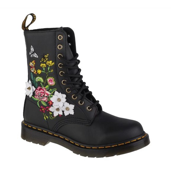 Glany Dr. Martens 1490 Floral DM27453001 černá