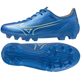 Boty Mizuno Alfa Select Jr Fg P1GB246527 modrý