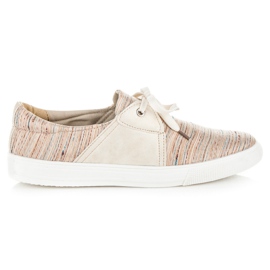 Kylie Tenisky s etnickým vzorem hnědý