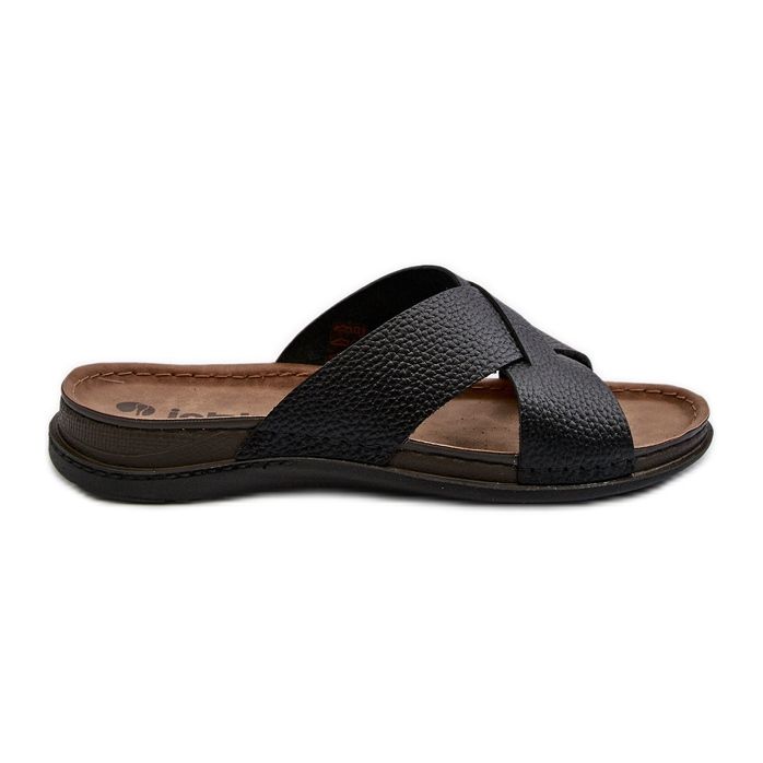 Pohodlné lehké žabky s Inblu GV00001I Black černá
