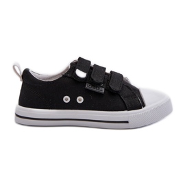 Dětské tenisky na suchý zip Big Star NN374118 Black černá