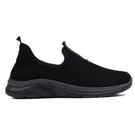 Černé textilní tenisky černý