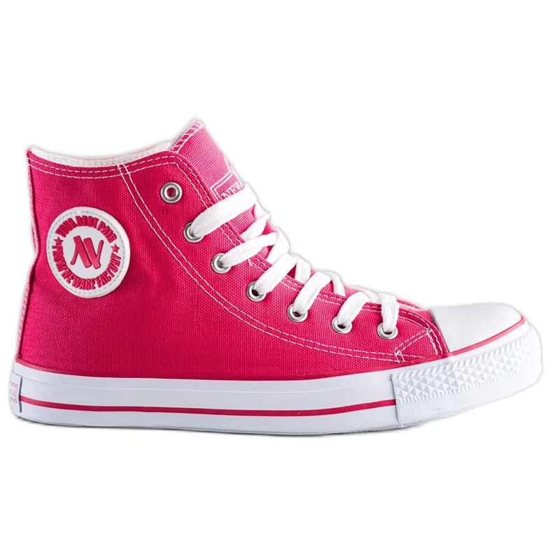 New Age vysoké tenisky růžový New Age vysoké tenisky růžový