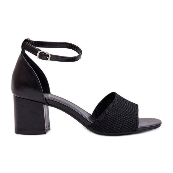 Dámské sandály na vysokém podpatku Černá Desvia Dámské sandály na vysokém podpatku Černá Desvia