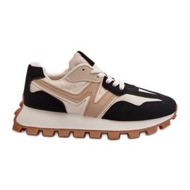 Dámské černé sportovní boty Kalelia tenisky černá