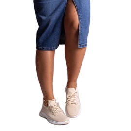 Béžové sportovní tenisky Muaza béžový