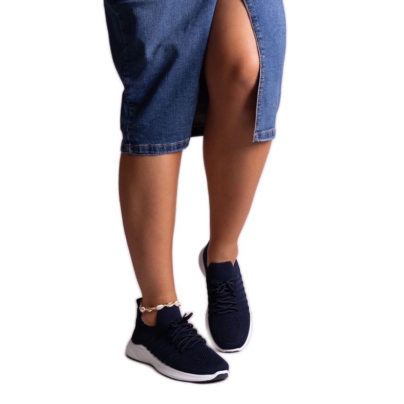 Námořnicky modré sportovní tenisky Muaza modrý