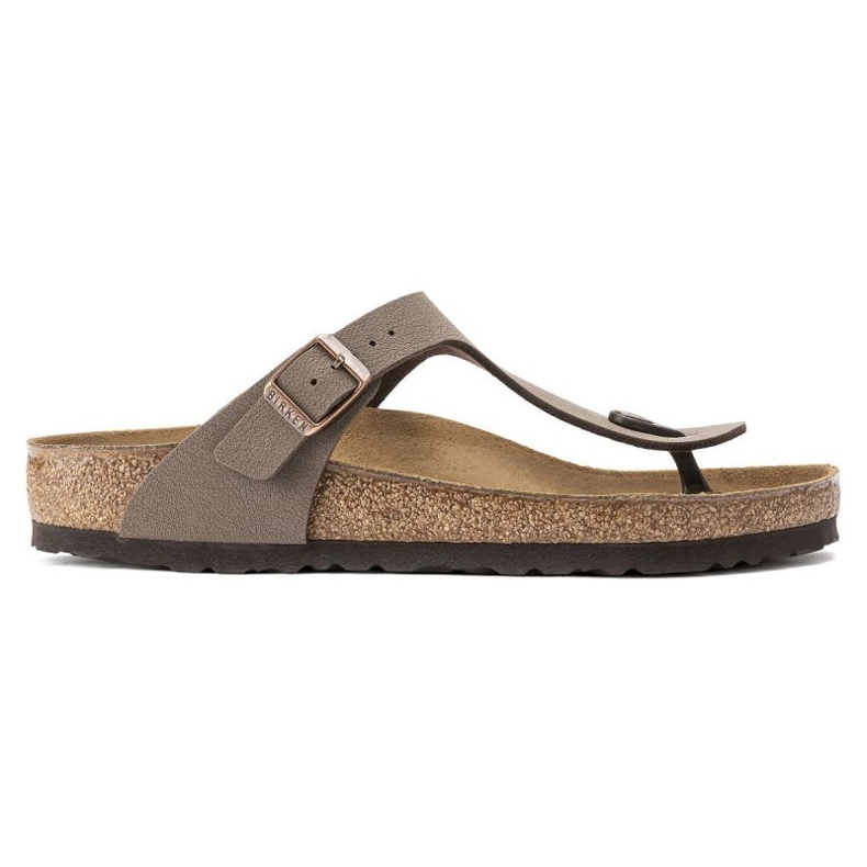 Žabky Birkenstock Gizeh Bs W 0043753 hnědý