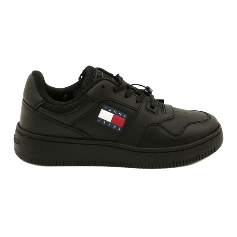 Tommy Hilfiger Sportovní obuv Retro Basket Ess EN0EN02505BDS černá