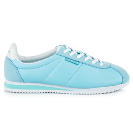 Ax Boxing Vázané sportovní boty modrý