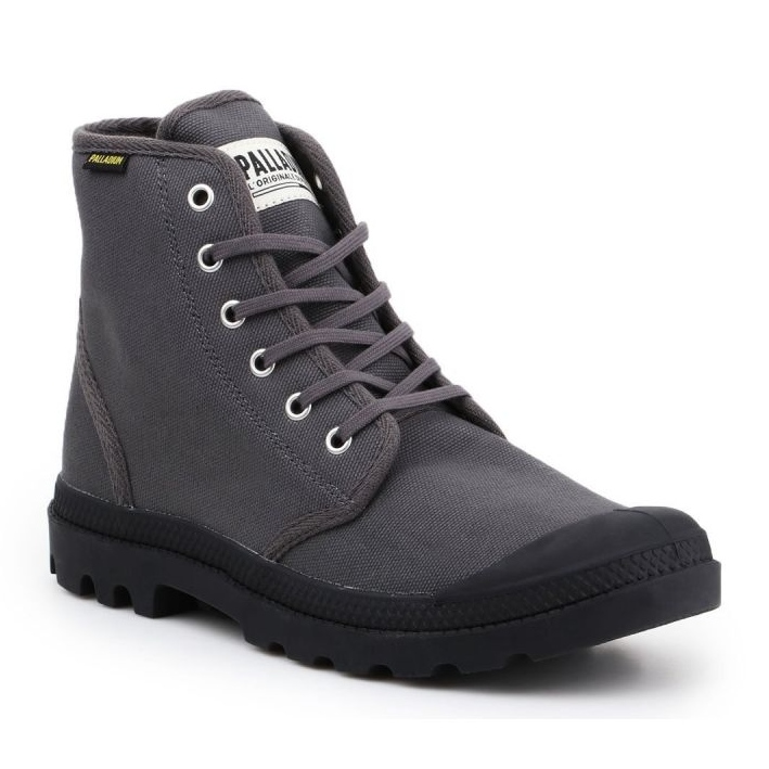 Boty Palladium Pampa Hi Originale 75349-045-M šedé šedá