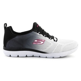 Boty Skechers SUMMITS-BRIGHT W 149536-BKW bílý