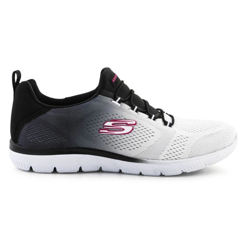 Boty Skechers SUMMITS-BRIGHT W 149536-BKW bílý