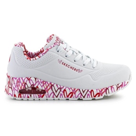 Boty Skechers Uno-Loving Love 155506-WRPK bílý Boty Skechers Uno-Loving Love 155506-WRPK bílý