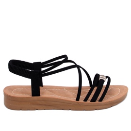 Dámské sandály Rostani Black černá Dámské sandály Rostani Black černá