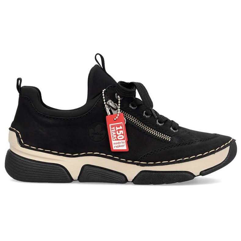 Pohodlné dámské černé boty Rieker 45973-00 černá