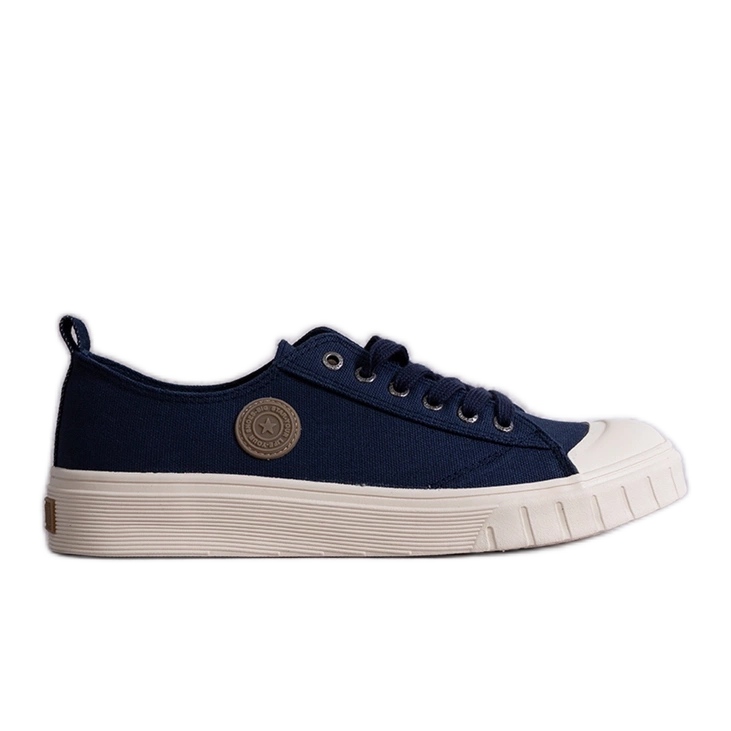 Tmavě modré tenisky Big Star LL174018 403 modrý