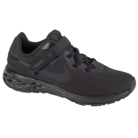 Boty Nike Revolution 6 Kids DD1114-001 černá Boty Nike Revolution 6 Kids DD1114-001 černá